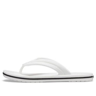 Crocs (WMNS) Crocband Flip-Flops «Weiß» 206100-100