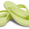 Crocs (WMNS) Crocband Flip «Hellgrün» 206100-3U4