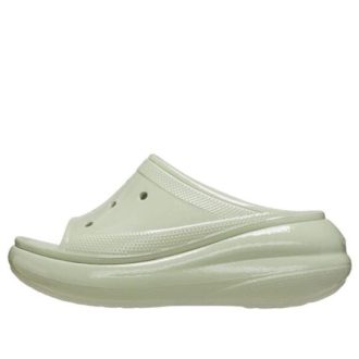 Crocs (WMNS) Crush High Shine Slides «Hellgrün» 209648-3VS