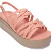 Crocs (WMNS) Dicke Sohle, gemütliche, modische, sportliche Sandalen in Rosa, 206751-6RL