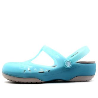 Crocs (WMNS) eisblaue Sandalen «Blue Gold» 204939-4CW