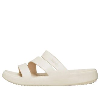 Crocs (WMNS) Getaway Riemchensandalen «Cremeweiß» 209587-160