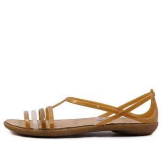 Crocs (WMNS) Goldfarbene Sandalen «Gold» 202465-276