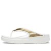 Crocs (WMNS) Hausschuhe mit dicker Sohle in Weißgold «White Gold» 206919-100 Crocs (WMNS) Hausschuhe mit dicker Sohle in Weißgold «White Gold» 206919-100