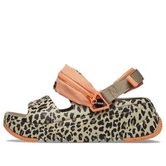 Crocs (WMNS) Hiker Xscape Animal Sandalen «Khaki Leopard» 208611-2BY