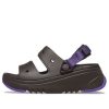 Crocs (WMNS) Hiker Xscape Sandale «Espresso Neon Purple» 208181-2A0