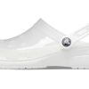 Crocs (WMNS) Jelly Crocs Transparente Unisex-Sandalen in Weiß 206908-100 Crocs (WMNS) Jelly Crocs Transparente Unisex-Sandalen in Weiß 206908-100