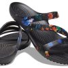 Crocs (WMNS) Kadee Casual Sandalen Tie Dye Schwarz 206894-001 Crocs (WMNS) Kadee Casual Sandalen Tie Dye Schwarz 206894-001