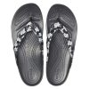 Crocs (WMNS) Kadee II Seasonal Flip Flops «Tropical Floral Black» 205635-98F