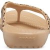 Crocs (WMNS) Kadee ll Flip-Flops mit Leopardenmuster Braun 206398-98R