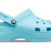 Crocs (WMNS) Klassischer Plateau-Clog «Pure Water» 206750-4SS
