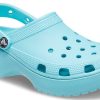 Crocs (WMNS) Klassischer Plateau-Clog «Pure Water» 206750-4SS