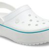 Crocs (WMNS) Leichte, gemütliche Outdoor-Strandsandalen in Weiß und Blau «White Blue» 205434-1E0