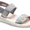 Crocs (WMNS) Literide Graphic Sandalen «Grau» 205375-0E9