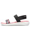 Crocs (WMNS) LiteRide Pattern Outdoor Open Toe Schwarz Rot Sandalen «Black Red» 205868-066