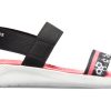 Crocs (WMNS) LiteRide Pattern Outdoor Open Toe Schwarz Rot Sandalen «Black Red» 205868-066