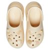 Crocs (WMNS) Mega Crush Shells and Pearls Clog «Beige» 209287-001