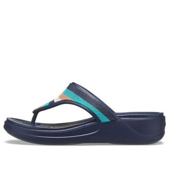 Crocs (WMNS) Monterey Bead Strap Wedge «Dunkelblau» 206641-4HQ