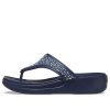 Crocs (WMNS) Monterey Beaded Flip-Flops Tiefblau 206851-410 Crocs (WMNS) Monterey Beaded Flip-Flops Tiefblau 206851-410
