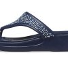 Crocs (WMNS) Monterey Beaded Flip-Flops Tiefblau 206851-410 Crocs (WMNS) Monterey Beaded Flip-Flops Tiefblau 206851-410