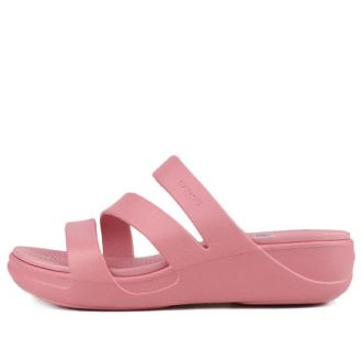 Crocs (WMNS) Monterey Riemchen-Wedge «Pink» 206304-682