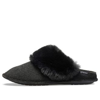 Crocs (WMNS) Mule Fell-Hausschuhe «Schwarz» 205394-001