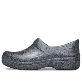 Crocs (WMNS) Neria Pro Li Literide Arbeitsclogs «Silbergrau» 209219