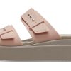 Crocs (WMNS) Pale Blush Brooklyn Sandale «Braun Beige» 207431-6RL