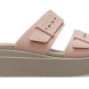 Crocs (WMNS) Pale Blush Brooklyn Sandale «Braun Beige» 207431-6RL