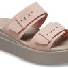 Crocs (WMNS) Pale Blush Brooklyn Sandale «Braun Beige» 207431-6RL