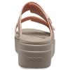 Crocs (WMNS) Pale Blush Brooklyn Sandale «Braun Beige» 207431-6RL