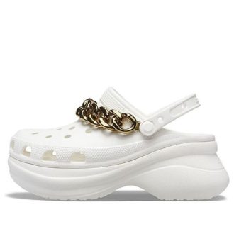 Crocs (WMNS) Retro Chain White Gold Sandalen «White Gold» 206662-19B