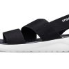 Crocs (WMNS) Schuhe Sportsandalen «Schwarz Weiß» 206081-066