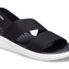 Crocs (WMNS) Schuhe Sportsandalen «Schwarz Weiß» 206081-066
