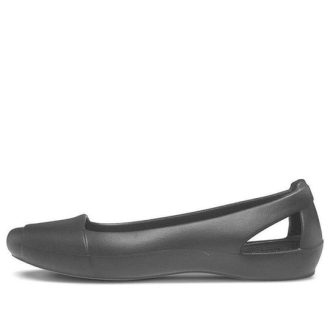 Crocs (WMNS) Sienna Flache Sandalen «Schwarz» 202811-001
