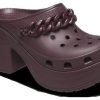 Crocs (WMNS) Siren Chain Clog «Dunkle Kirsche» 209018-6WD