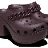 Crocs (WMNS) Siren Chain Clog «Dunkle Kirsche» 209018-6WD