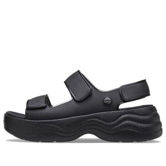 Crocs (WMNS) Skyline Sandalen «Schwarz» 208183-001