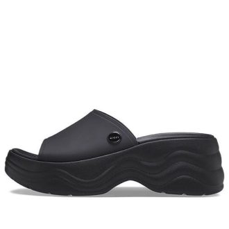 Crocs (WMNS) Skyline Slide Sandalen «Schwarz» 208182-001