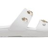 Crocs (WMNS) Soft Sole Cozy Outdoor Flat Heel Sport-Hausschuhe Weiß 207387-103