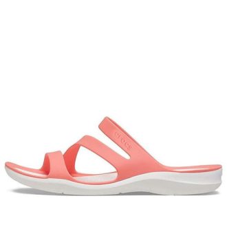 Crocs (WMNS) Soft Sole Cozy Sports Rote Sandalen 203998-6SL