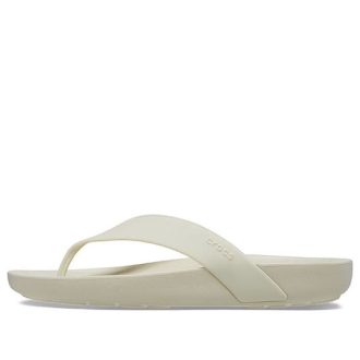 Crocs (WMNS) Splash Flip «Bone» 208218-2Y2