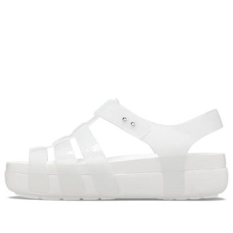 Crocs (WMNS) Splash Glossy Fisherman Sandale «Weiß» 209267-100