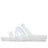 Crocs (WMNS) Splash Glossy Riemchensandale «Weiß» 208537-100