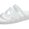 Crocs (WMNS) Splash Glossy Riemchensandale «Weiß» 208537-100