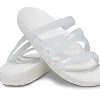 Crocs (WMNS) Splash Glossy Riemchensandale «Weiß» 208537-100