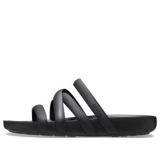 Crocs (WMNS) Splash Riemchensandalen «Schwarz» 208217-001