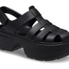 Crocs (WMNS) Stomp Fisherman Sandalen «Schwarz» 209938-001
