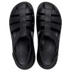Crocs (WMNS) Stomp Fisherman Sandalen «Schwarz» 209938-001