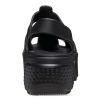 Crocs (WMNS) Stomp Fisherman Sandalen «Schwarz» 209938-001
